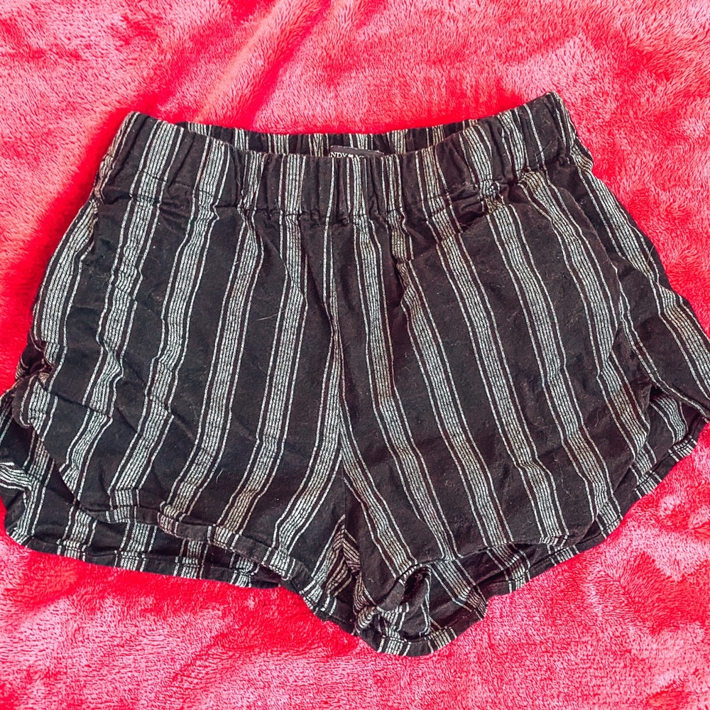 Striped brandy Melville shorts